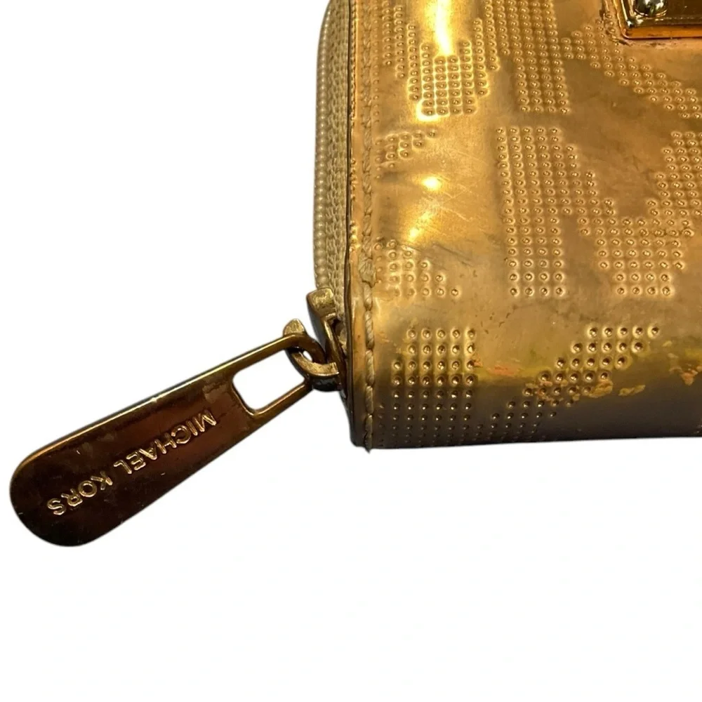 MICHAEL KORS ZIPPERED BILFOLD‎ WALLET
